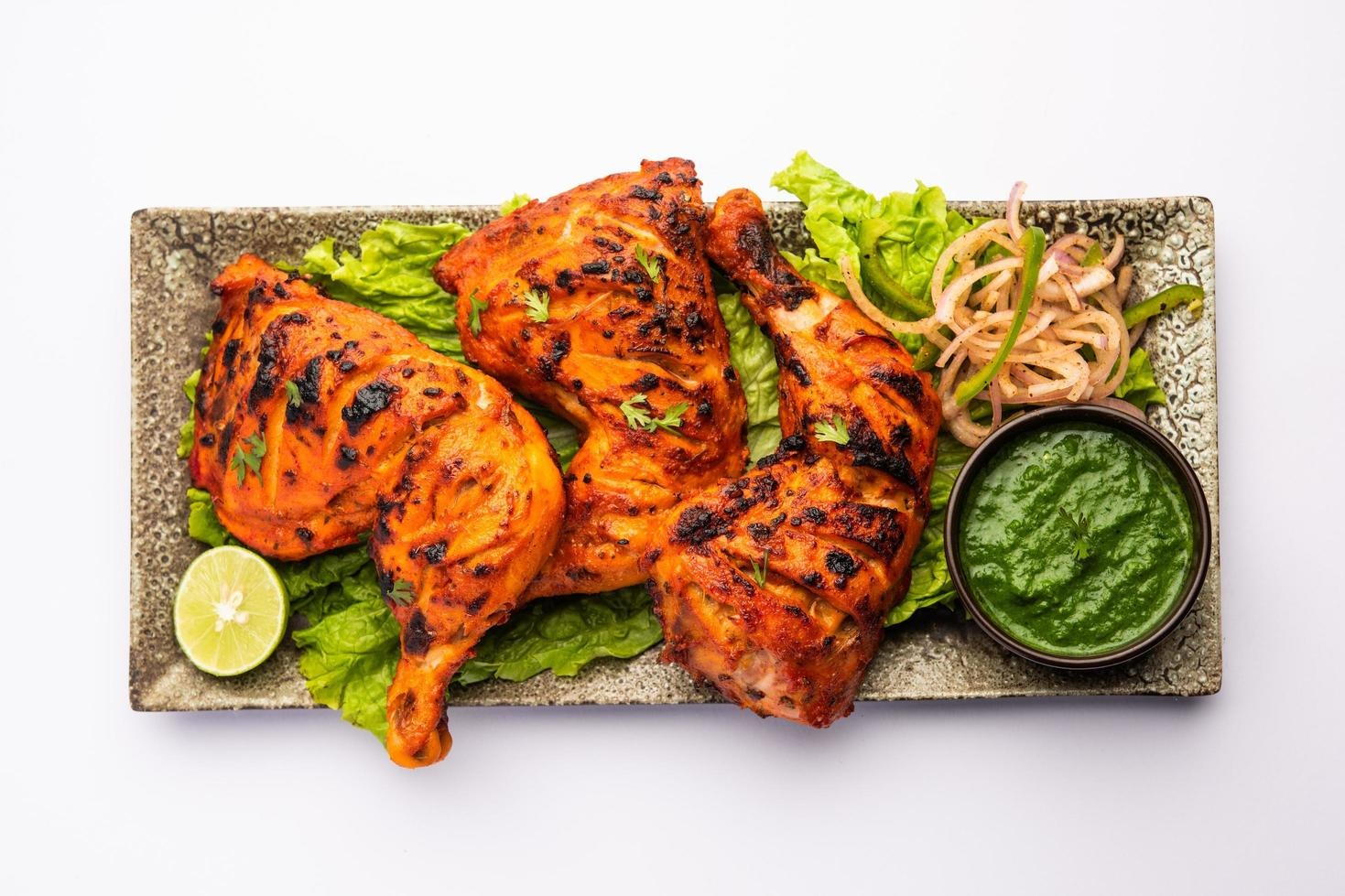 Tandoori Chicken (Marinated Grilled Chicken)