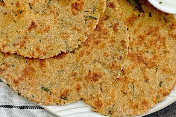 फराली राजगिरा पराठा