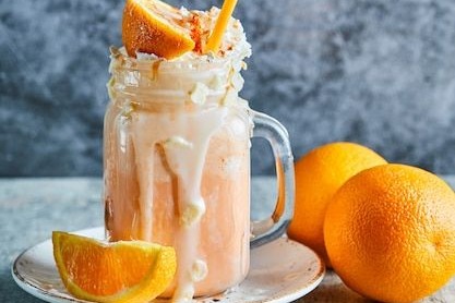 Orange Milkshake
