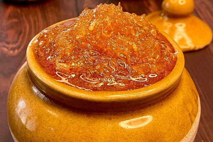 કાચી કેરીનો મીઠો છૂંદો