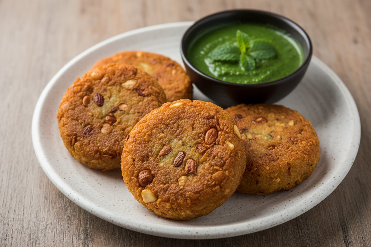 Farali Peanut Potato Patties