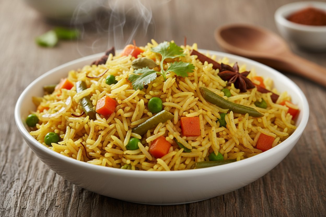 Fragrant Vegetable Pulao