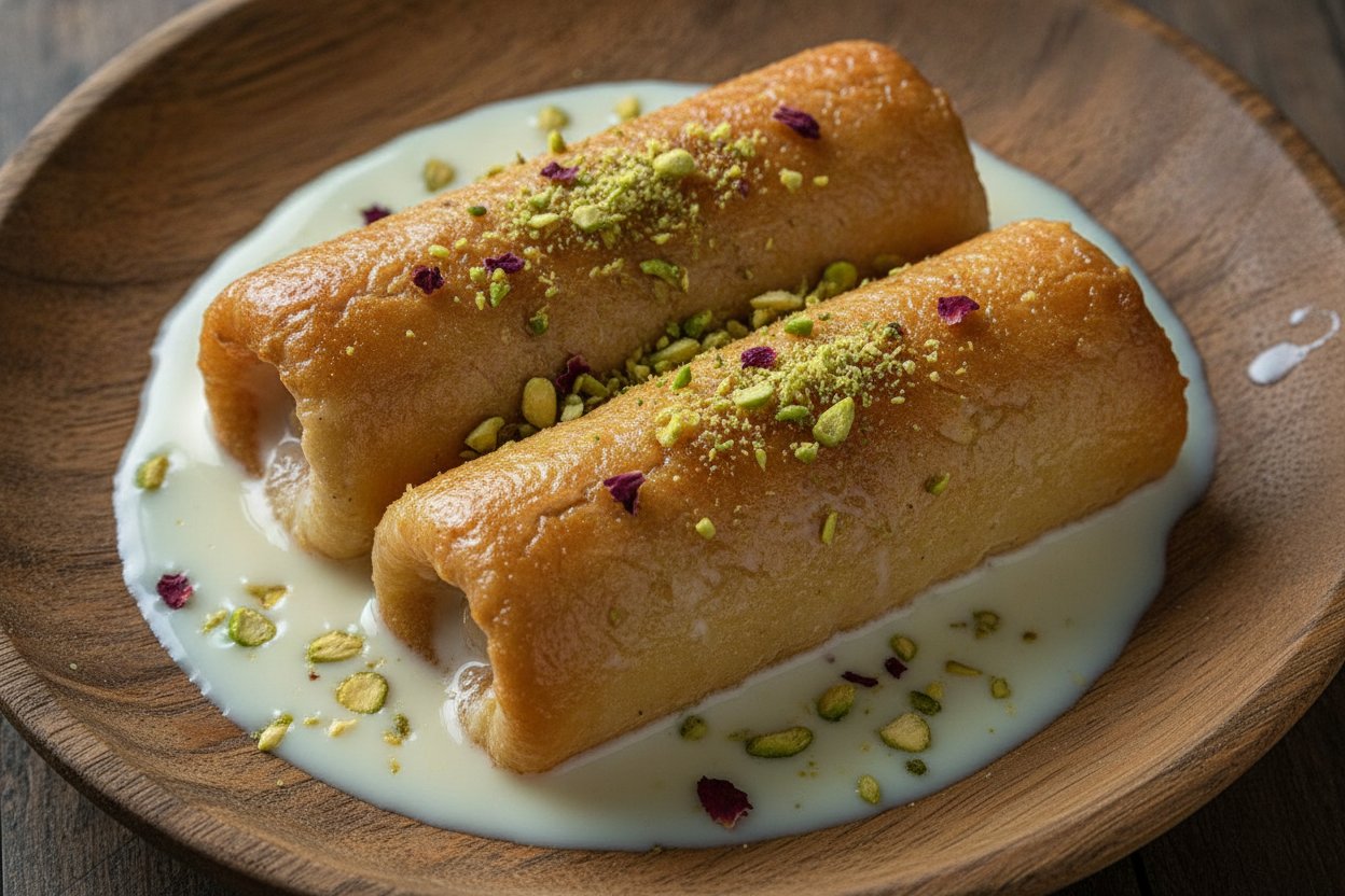 স্বাস্থ্যকর তুর্কি মালাই রোল