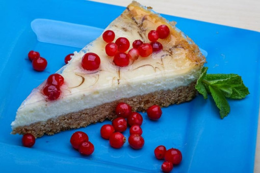Cheesecake with berries