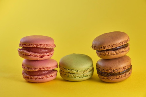 Eggless Cake Macaron Recipe