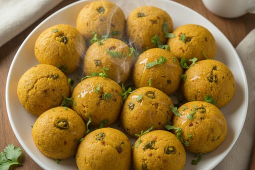 Masala Suji Dumplings: Subah ka Chatpata aur Healthy Nasta!
